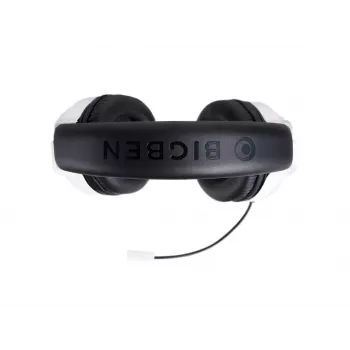 NACON PS4 Gaming Headset V3 Biały - Przewodowe słuchawki nauszne z mikrofonem na PlayStation 4, PC, Mobile