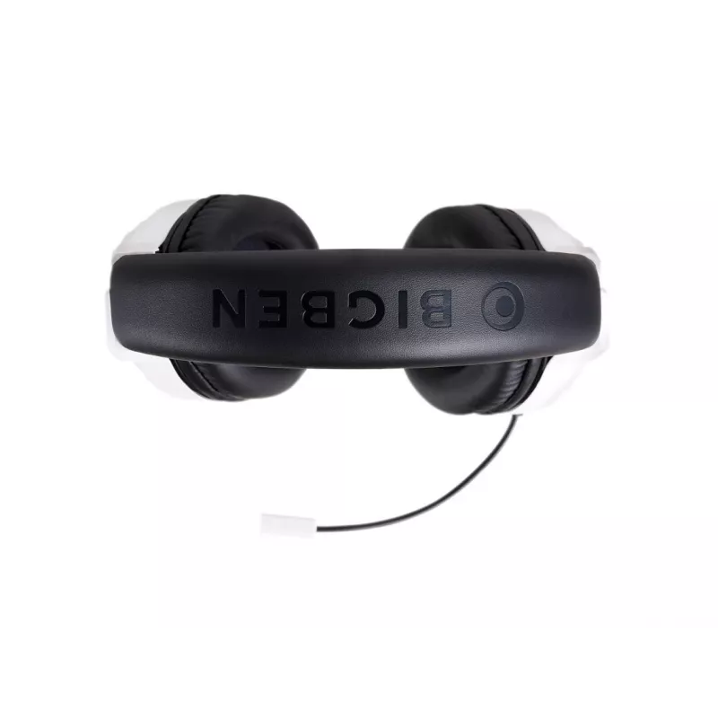 NACON PS4 Gaming Headset V3 Biały - Przewodowe słuchawki nauszne z mikrofonem na PlayStation 4, PC, Mobile