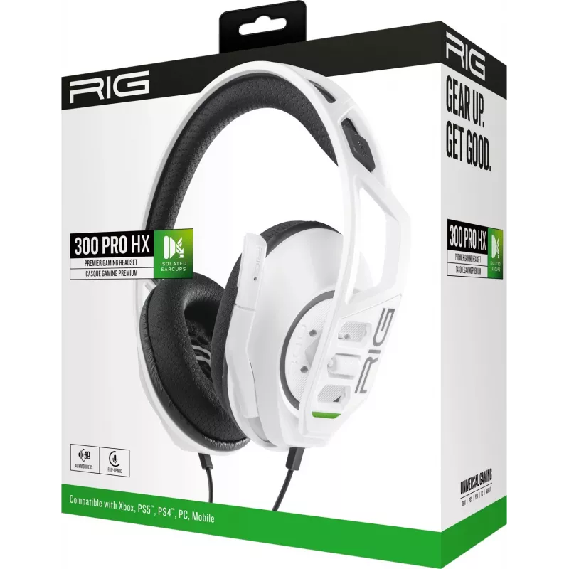 NACON RIG 300HX Gaming Headset dla Xbox, Biały