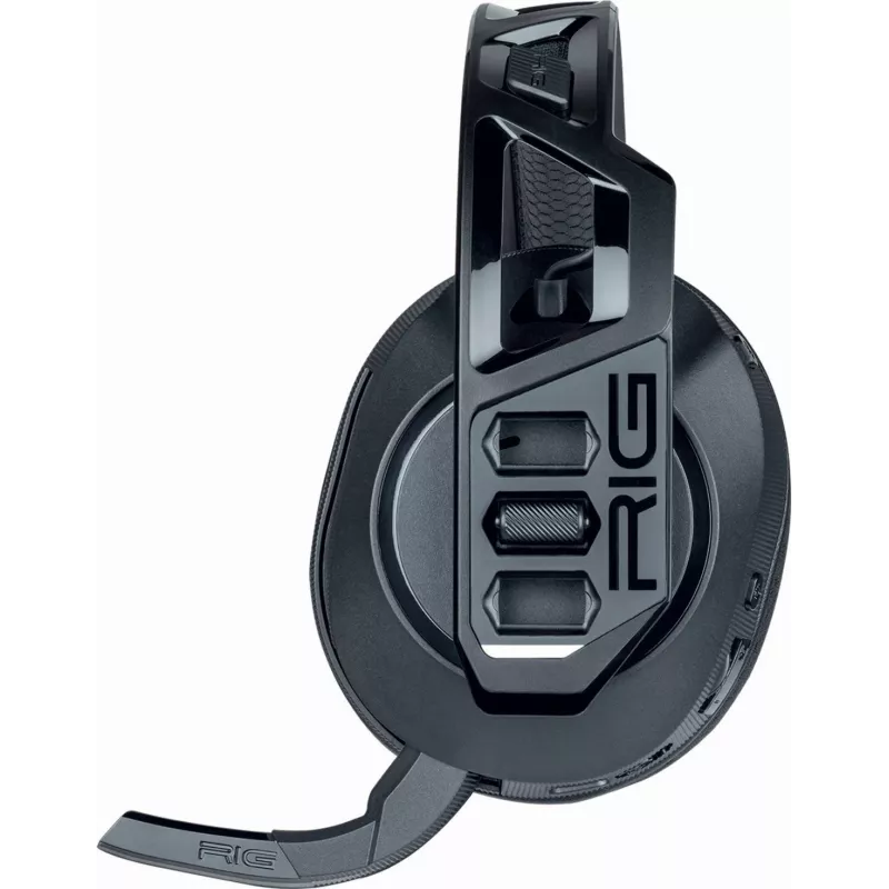 NACON RIG 600 PRO HS Bezprzewodowy zestaw słuchawkowy do gier 2.4GHz/Bluetooth 5.1, 40mm, bateria 24h, czarny