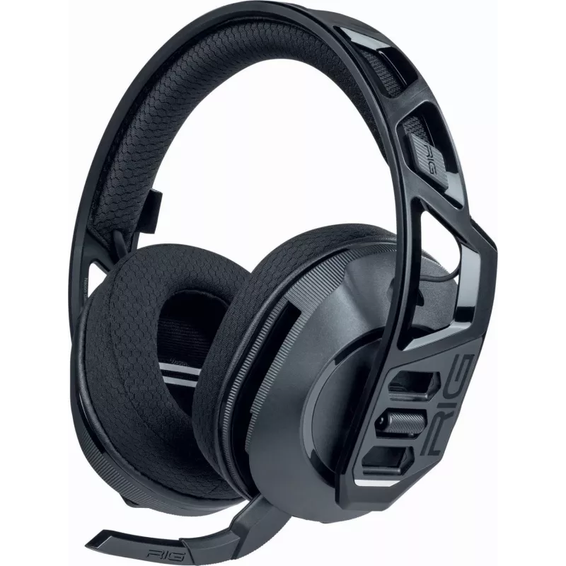NACON RIG 600 PRO HS Bezprzewodowy zestaw słuchawkowy do gier 2.4GHz/Bluetooth 5.1, 40mm, bateria 24h, czarny