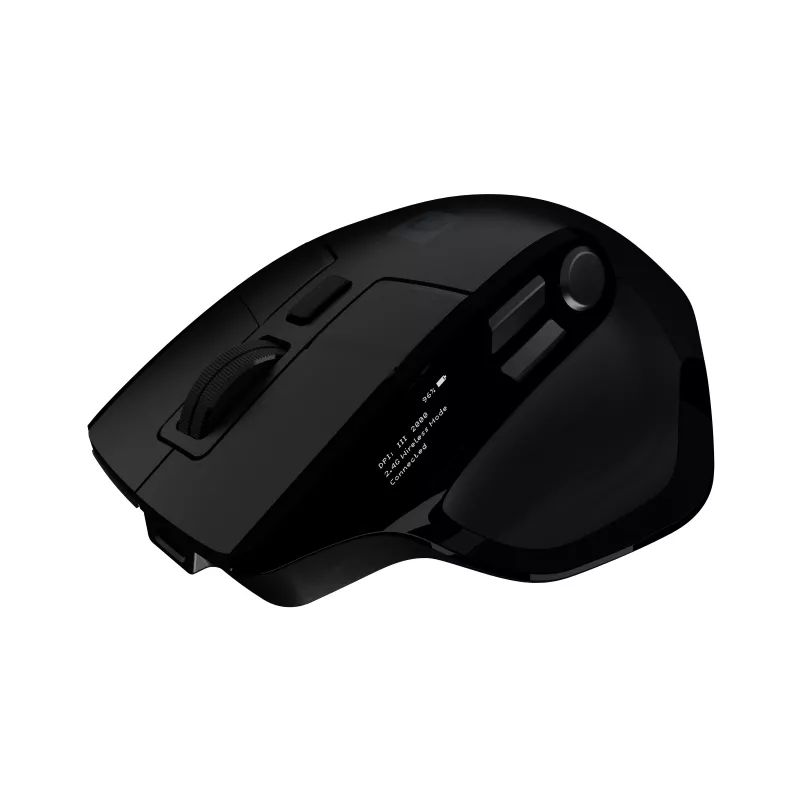 Natec Jaguar Pro Bezprzewodowa mysz gamingowa, 2.4 GHz + Bluetooth, 4000 DPI, czarna