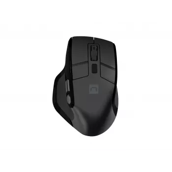 Natec Jaguar Pro Bezprzewodowa mysz gamingowa, 2.4 GHz + Bluetooth, 4000 DPI, czarna