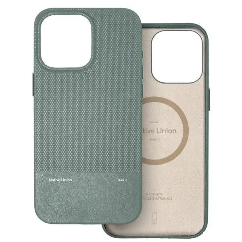 Native Union (RE)Classic Case do iPhone 16 Pro Max z MagSafe – Slate Green