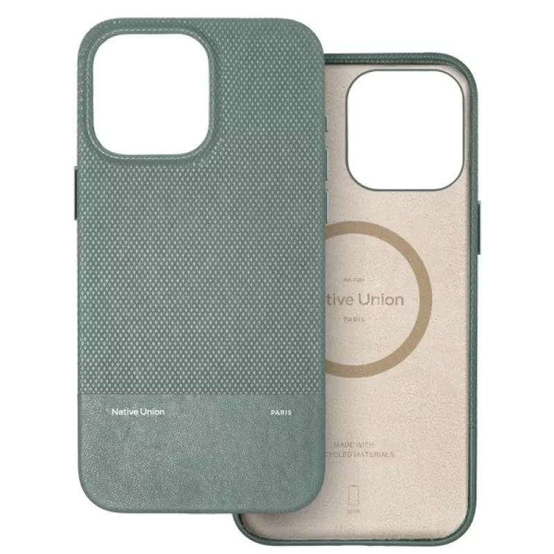 Native Union (RE)Classic Case do iPhone 16 Pro Max z MagSafe – Slate Green