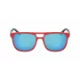 Okulary przeciwsłoneczne Nautica Men's N3633SP-610 prostokątne polaryzacyjne - Havana/Brąz