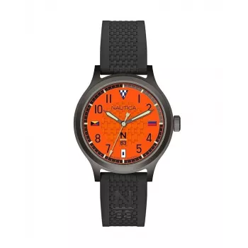 Zegarek męski Nautica NAPCFS915 Kwarcowy Chronograf 43mm Niebieska Tarcza Pasek Silikonowy