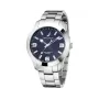 Zegarek męski NAUTICA NAPPBF201 Kwarcowy Analogowy z Niebieską Tarczą i Niebieskim Paskiem Silikonowym, 42 mm
