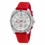 Zegarek męski Nautica Pacific Beach Chronograph z niebieską tarczą i silikonowym paskiem NAPTCF205
