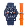 Zegarek męski Nautica NAPATS306 42,5mm Niebieska tarcza Pasek silikonowy