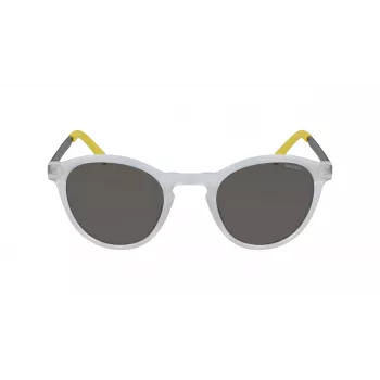 NAUTICA N3643SP-909 Okulary przeciwsłoneczne męskie polaryzacyjne, czarna oprawka, szare szkła, 49 mm