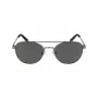 Okulary przeciwsłoneczne męskie Nautica N4641SP-030, prostokątne, oprawka matowa czarna, soczewki szare, 53mm