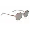 Nautica N4641SP-785 Męskie prostokątne okulary przeciwsłoneczne z polaryzacją, brązowy szylkret, 53 mm