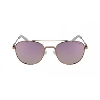 Nautica N4641SP-785 Męskie prostokątne okulary przeciwsłoneczne z polaryzacją, brązowy szylkret, 53 mm