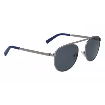 Okulary przeciwsłoneczne męskie NAUTICA N4642SP-030 polaryzowane prostokątne matowa czerń 54mm