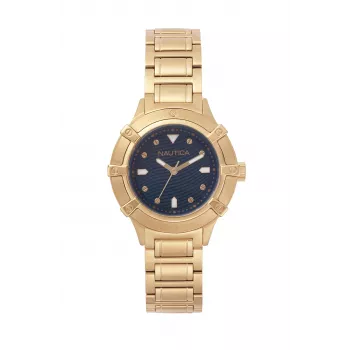 Zegarek NAUTICA Cape Coral dla kobiet NAPCPR005 36mm biały silikon
