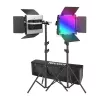 Zestaw świateł LED RGB NEEWER 2×660 PRO II z 2×200cm statywami