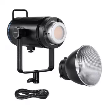Neewer CB200C 200W RGB LED Video Light, 2500K-10000K, CRI/TLCI ≥97, Bowens Mount, App & DMX Control