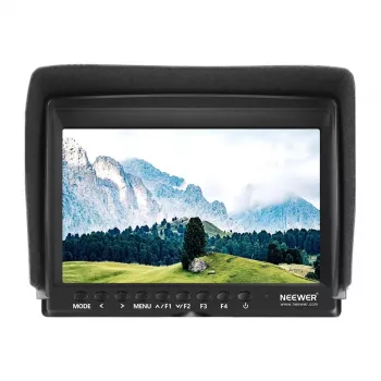 NEEWER F100 Monitor polowy + Ładowarka USB + Zestaw baterii