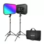 Zestaw świateł LED RGB NEEWER RGB168, 2 sztuki, 60W, 2500-8500K