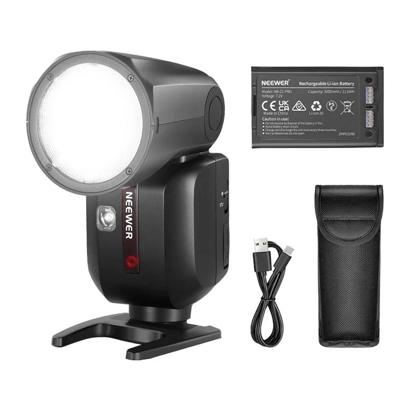 Neewer Z2PRO-N TTL Round Head Flash Speedlite dla Nikona