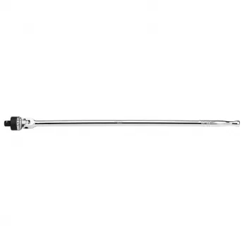NEO TOOLS 1/2 inch Przegubowa rączka grzechotkowa z przegubem obrotowym, 610 mm, 72 zęby, stal chromowo-wanadowa, polerowany chrom