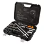 Zestaw nasadek NEO TOOLS 1/2 inch 25-częściowy, satynowy chromowo-wanadowy