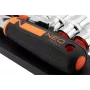NEO Tools 10-030 219-częściowy zestaw nasadek i kluczy 1/4 cala, 3/8 cala, 1/2 cala z grzechotkami, bitami i akcesoriami w plastikowej walizce