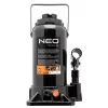 NEO TOOLS 10-456 Zapasowa nakrętka do butelki na wodę do 10-455, nakręcana z otwieranym ustnikiem, bez BPA, czarna
