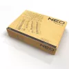 NEO TOOLS 110-elementowy zestaw gwintowników i narzynek metrycznych z narzędziami do gwintowania HSS, kluczami regulowanymi i metalową walizką