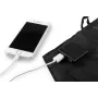 NEO TOOLS 15W Składana Ładowarka Słoneczna z Wyjściami USB-A i USB-C, Panel Monokrystaliczny, Wodoszczelność IPX4, Czarny