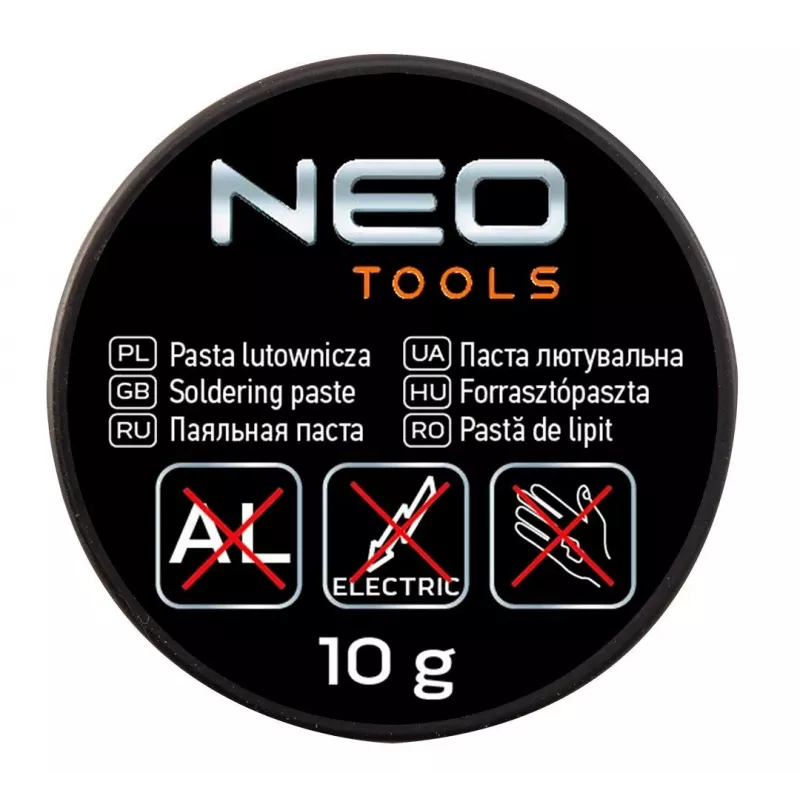 NEO Tools 19-152 Lutownica elektryczna 60 W 230 V z grzałką ceramiczną i grotem stożkowym