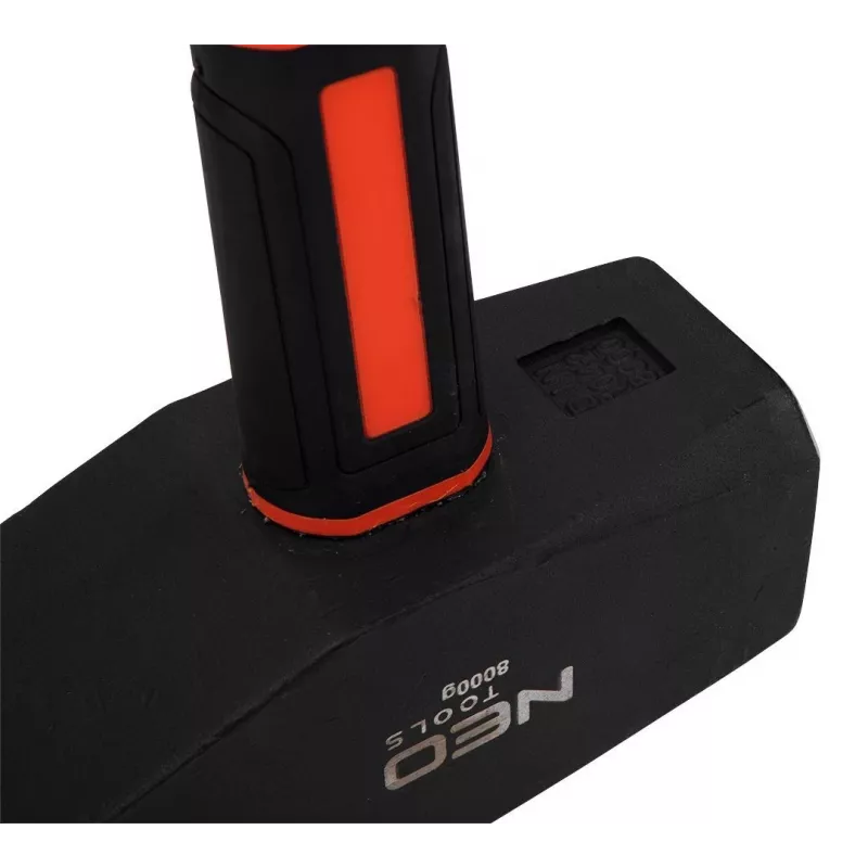 Młotek ślusarski NEO Tools 25-155 z uchwytem z włókna szklanego, głowica 1000 g, poprzeczny, DIN 1041, pomarańczowo-czarny