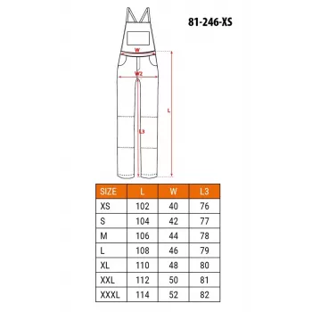 NEO Tools 81-246-XS Koszulka Robocza Grafitowy XS – 100% Bawełna, EN ISO 13688