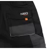 NEO Tools 81-270-XL Ochronne spodenki robocze, szaro-czarne, rozmiar XL, 9 kieszeni, EN ISO 13688