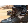 NEO TOOLS 82-023 S1P SRC Buty ochronne ze stalowym podnoskiem i antyprzebiciowym wkładem, skóra zamszowa, czarno-szare, rozmiar 41
