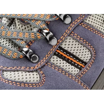 NEO TOOLS 82-037 S1P SRC buty ochronne z podnoskiem stalowym i wkładką antyprzebiciową, czarno-szare