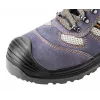 NEO TOOLS 82-046 S1P SRC Buty bezpieczne z podnoskiem stalowym i wkładką antyprzebiciową, zamsz i siateczka, czarno-szare, EU 39-47