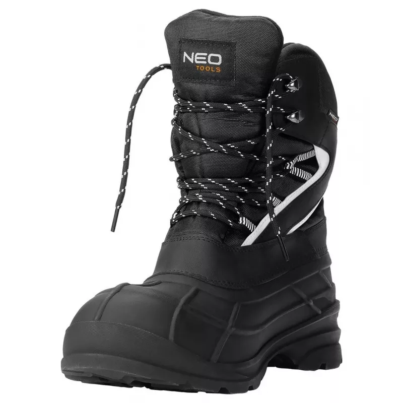 NEO TOOLS 82-139-44 S1P SRC Buty ochronne niskie z podnoskiem stalowym i wkładką antyprzebiciową, szary/czarny, rozmiar 44 EU