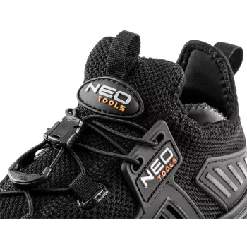 NEO Tools 82-158-42 S1P SRC Buty ochronne ze stalowym noskiem, rozmiar 42, czarno-szare