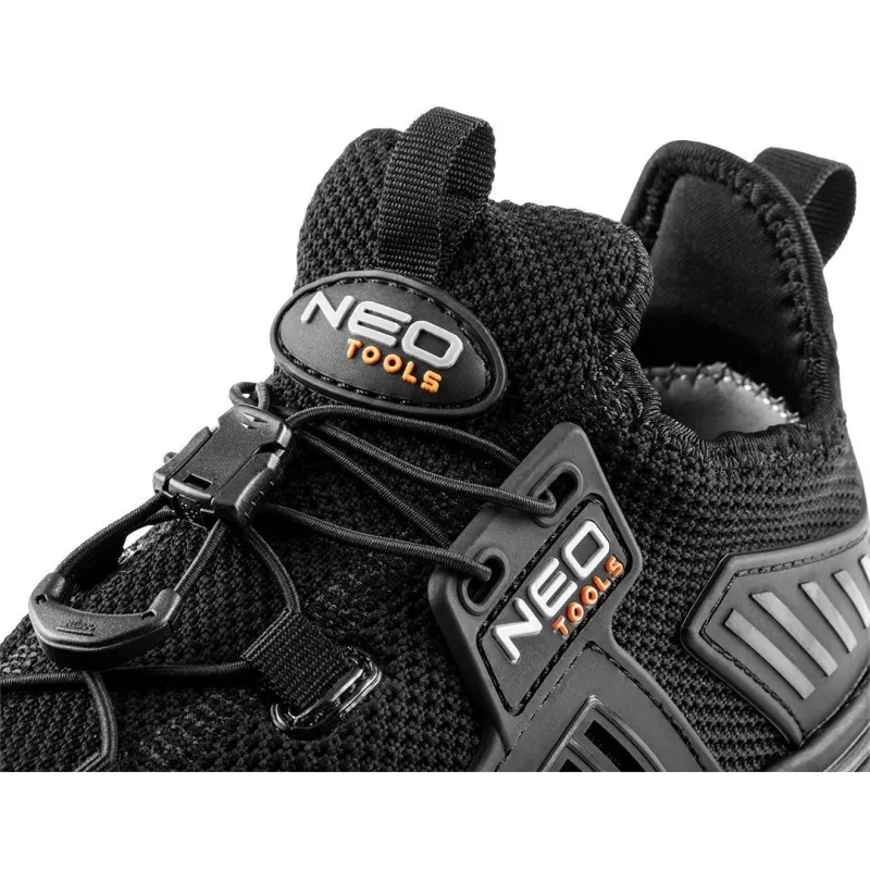 NEO Tools 82-158-42 S1P SRC Buty ochronne ze stalowym noskiem, rozmiar 42, czarno-szare