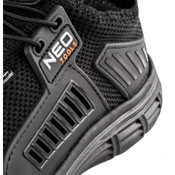 NEO Tools 82-158-43 S3 SRC Buty ochronne ze stalowym noskiem, rozmiar 43, czarny/szary