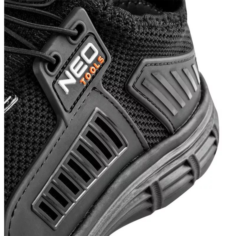 NEO Tools 82-158-43 S3 SRC Buty ochronne ze stalowym noskiem, rozmiar 43, czarny/szary