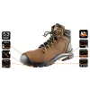 NEO Tools 82-170-44 S1P SRC Buty ochronne ze stalowym noskiem, skóra zamszowa, podeszwa PU, rozmiar 44, czarny/szary