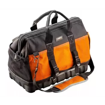 NEO TOOLS 84-305 Profesjonalna torba na narzędzia 40 x 22 x 33 cm, nylon 600D, 18 kieszeni, obciążenie 15 kg