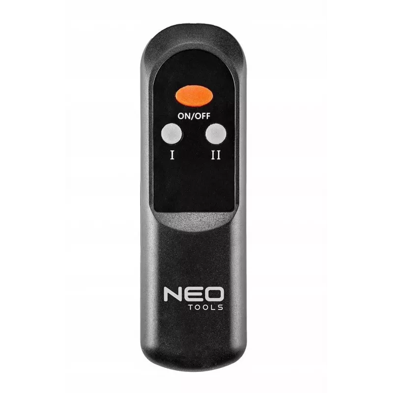 NEO TOOLS 90-030 Promiennik podczerwieni 2000W IP44 do użytku wewnątrz i na zewnątrz, montaż na ścianę i sufit, stalowy