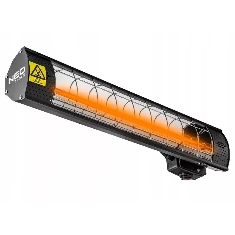 NEO TOOLS 90-031 Promiennik podczerwieni 2000 W czarny IP44 do montażu na ścianie/suficie