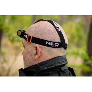 Neo Tools 99-029 Latarka czołowa LED akumulatorowa 2000 Lumen CREE XHP50.2 USB