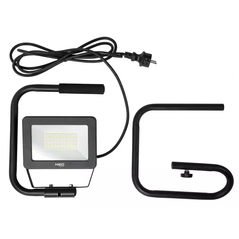 NEO TOOLS 99-063 Naświetlacz LED COB 20W Akumulatorowy 1800lm IP65 z Power Bankiem