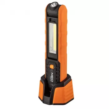 NEO TOOLS 99-065 LED Flashlight 300 lm Rechargeable Cree XPE Black